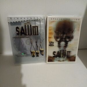 Saw II & III DVD Lot - New Sealed